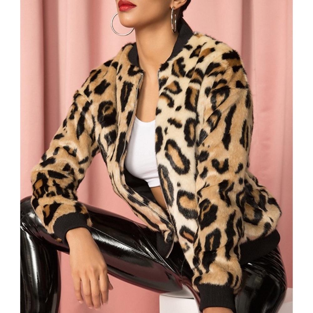 Revolve Leopard Jacket